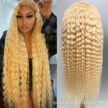 Wholesale Brazilian 613 Virgin Human Hair Full Lace Wigs For Black Women,100% Cheap Natural Blonde Human Hair Wigs Lace Front